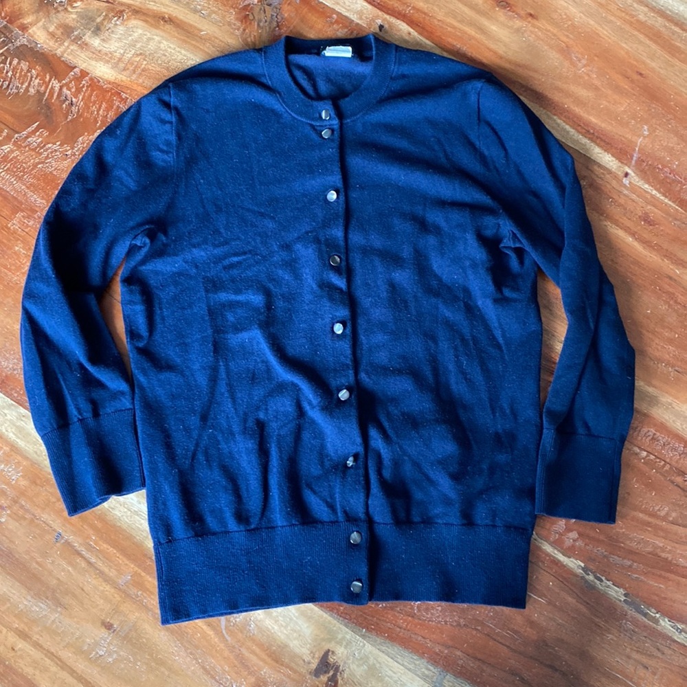 J. Crew Navy Cardigan